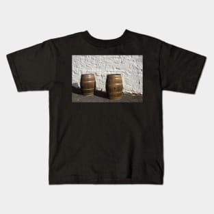 Two old wine barrels. Kids T-Shirt